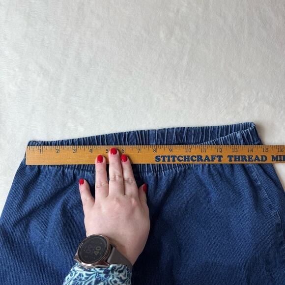 Vintage LA Blues Pull On Jeans Denim Elastic Waist Women’s 18/20 USA Made - Picture 7 of 12